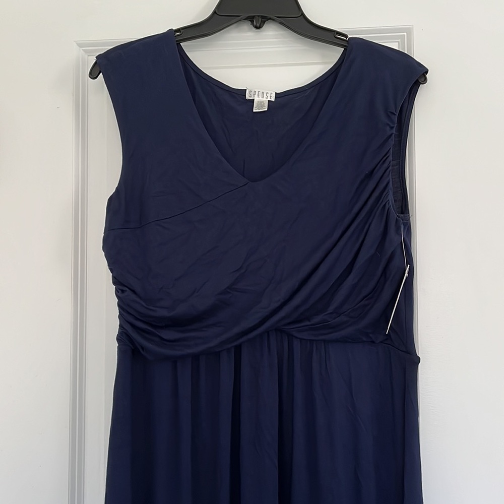 Navy Blue Maxi Dress